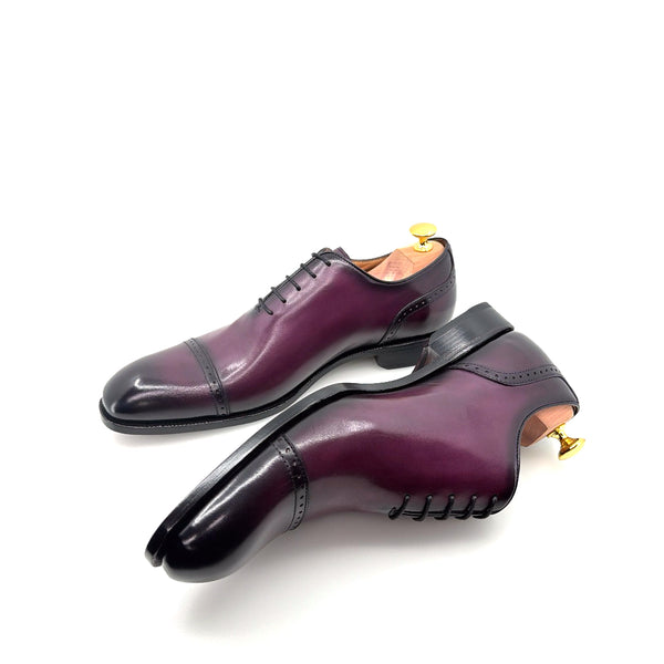 Ugo Vasare Calfskin Oxford - Purple