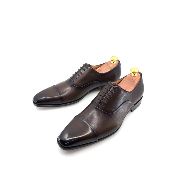 Ugo Vasare New Orleans Leather Shoes - Brown