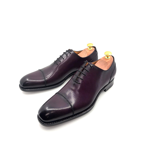 Ugo Vasare Henry Leather Shoe - Purple