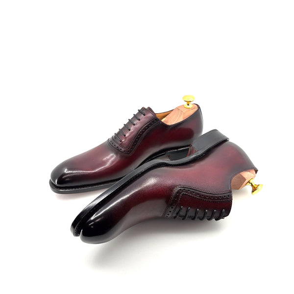 Ugo Vasare Calfskin Oxford - Burgundy