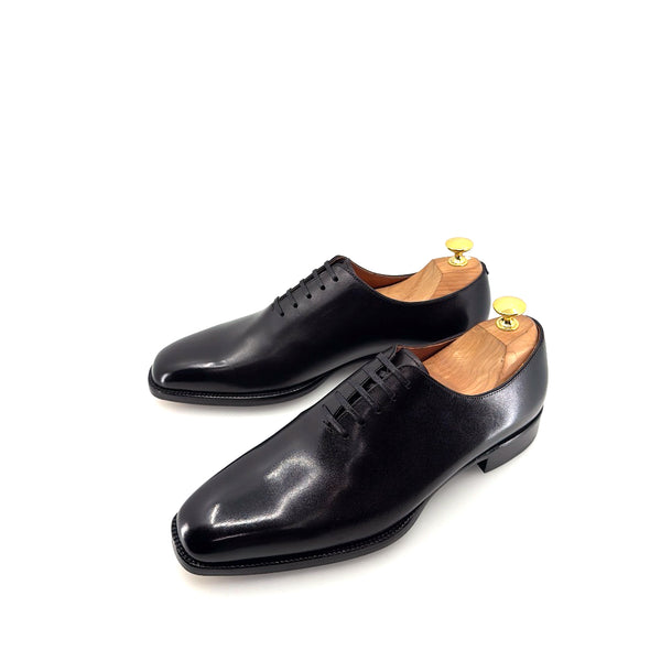 Maurice Leather Lace-Up Oxford - Black