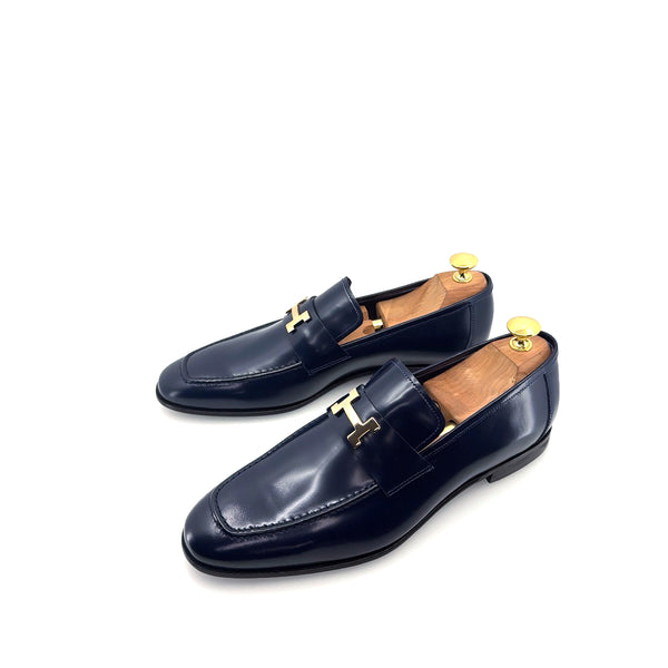 C Collection Nappa Leather H Loafer - Blue