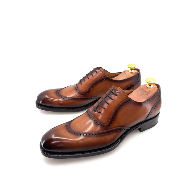 Ugo Vasare Charlton Calfskin Oxford - Walnut