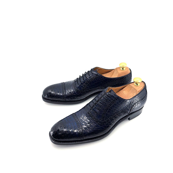 Ugo Vasare Alligator Oxford - Navy