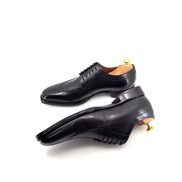 Maurice Leather Lace-Up Oxford - Black