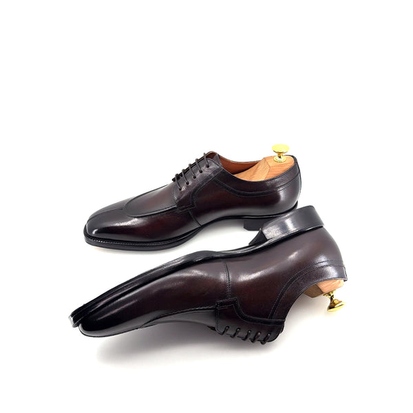 Maurice Leather Lace-Up Oxford - Brown
