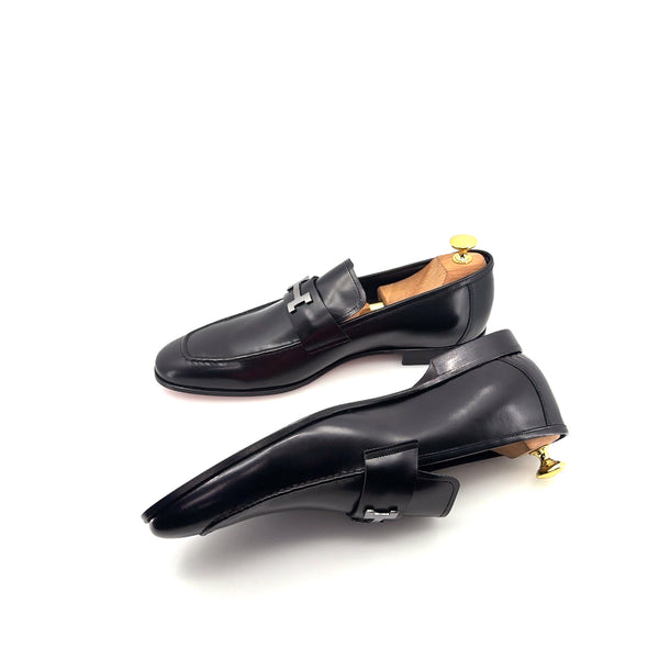 C Collection Nappa Leather H Loafer - Black