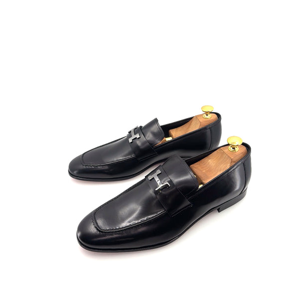 C Collection Nappa Leather H Loafer - Black