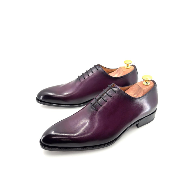 Ugo Vasare Leather Oxford - Purple