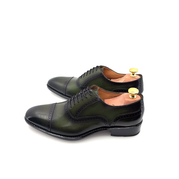 Ugo Vasare Calfskin Oxford - Green