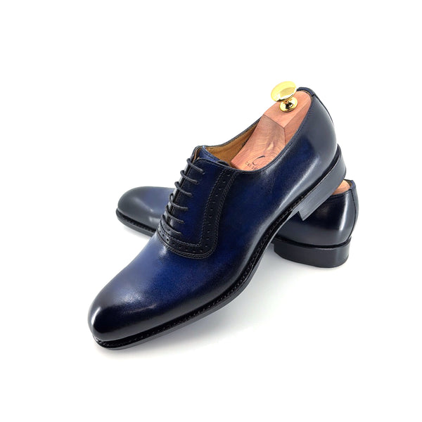 Ugo Vasare Calfskin Oxford - Navy