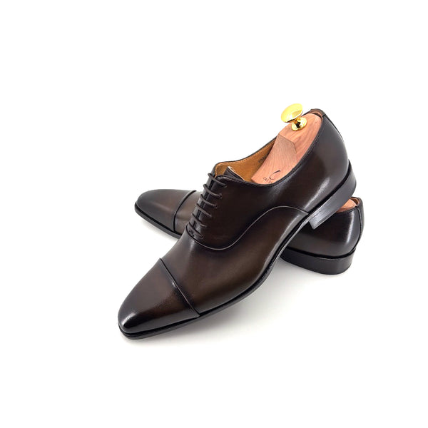Ugo Vasare New Orleans Leather Shoes - Brown