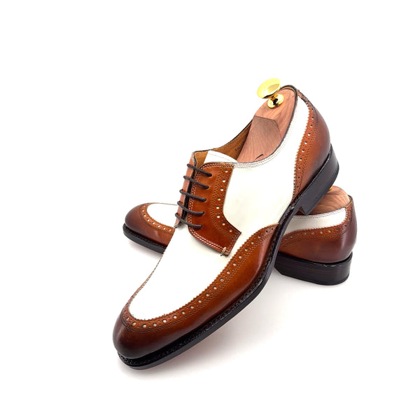 Ugo Vasare Colin Calfskin Oxford - Camel/Cream