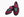 C Collection Suede Monkstrap Shoe - Red