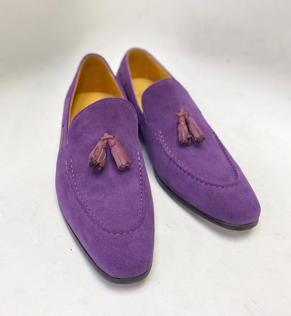 Maurice Suede Loafer - Purple