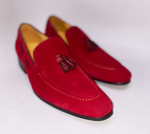 Maurice Suede Loafer - Ruby