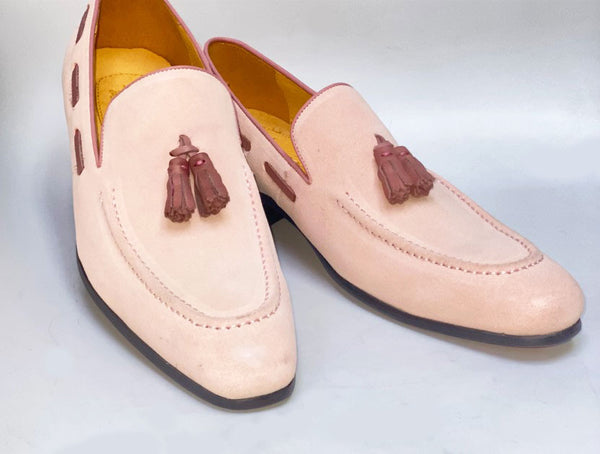 Maurice Suede Loafer - Salmon
