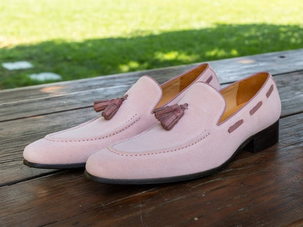 Maurice Suede Loafer - Salmon