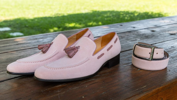 Maurice Suede Loafer - Salmon