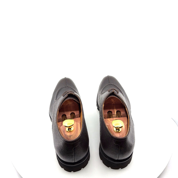 Ugo Vasare Jayden Pebble Grain Oxford - Brown
