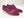 C Collection Suede Belt - Burgundy