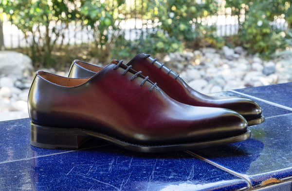 Ugo Vasare Calfskin Oxford - Burgundy