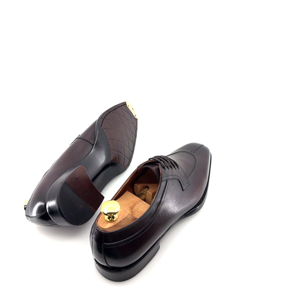 Maurice Leather Lace-Up Oxford - Brown