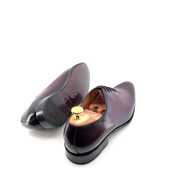 Ugo Vasare Leather Oxford - Purple
