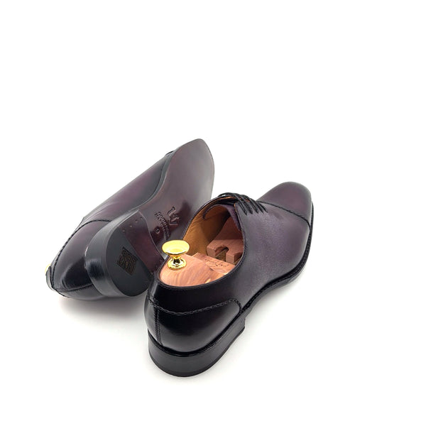 Ugo Vasare Henry Leather Shoe - Purple