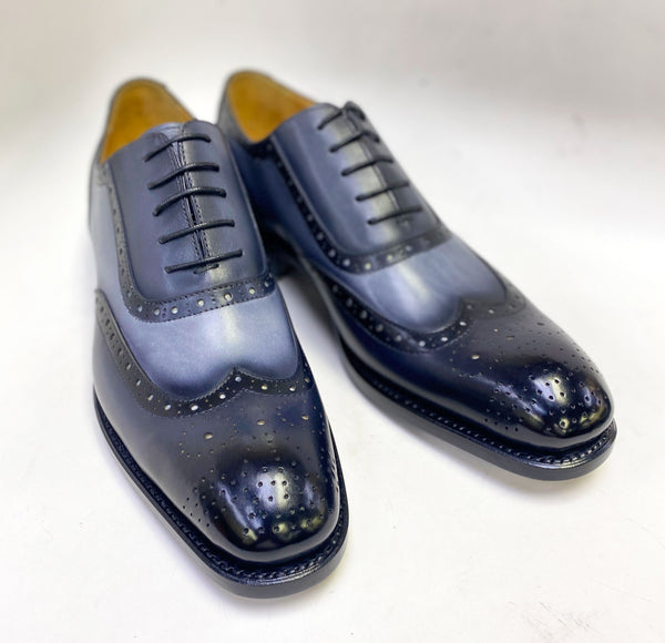 Ugo Vasare Calfskin Oxford - Grey