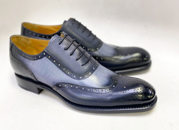 Ugo Vasare Calfskin Oxford - Grey