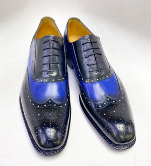 Ugo Vasare Calfskin Oxford - Navy
