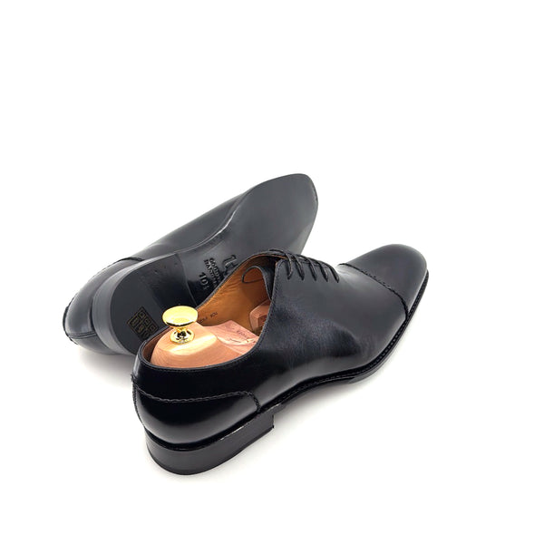 Ugo Vasare Henry Leather Shoe - Black