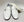 C Collection Deerskin Belt - White