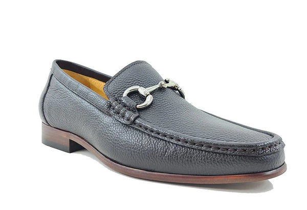 Carrucci Leather Loafer - Brown