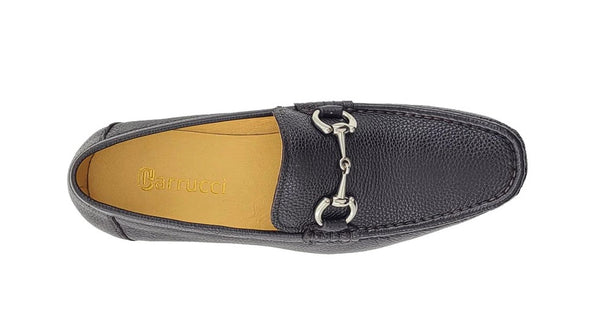 Carrucci Leather Loafer - Brown