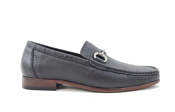 Carrucci Leather Loafer - Brown