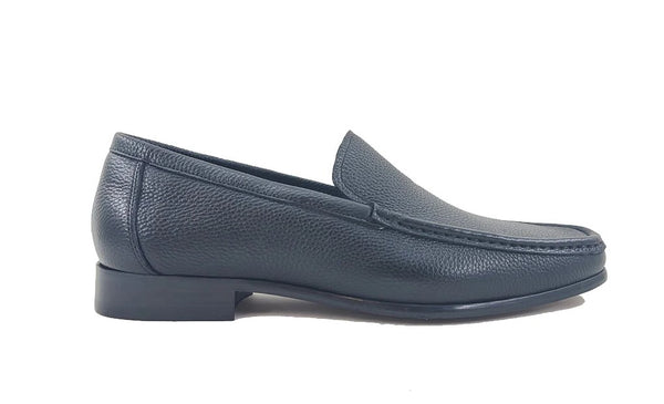 Carrucci Leather Loafer - Black