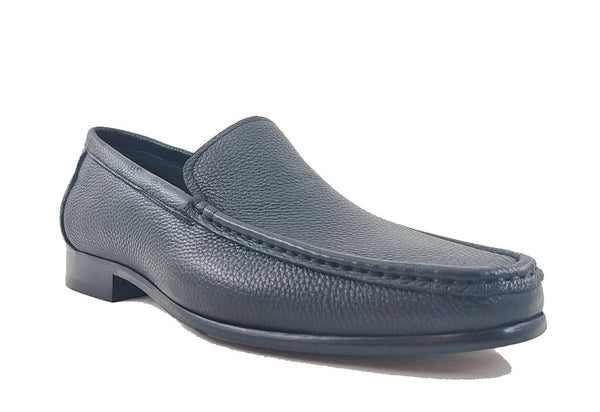 Carrucci Leather Loafer - Black