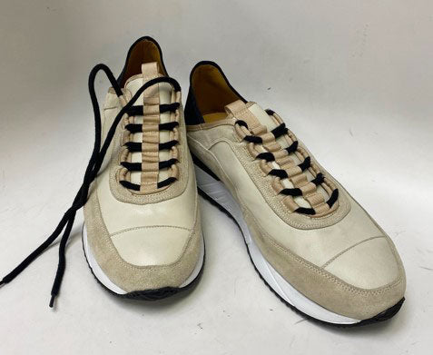 Mezlan Shoes Leather Sneaker - Bone/Multi