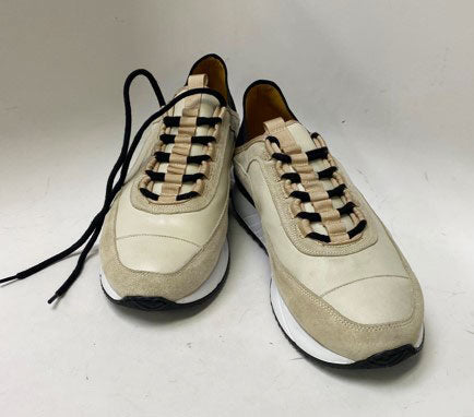 Mezlan Shoes Leather Sneaker - Bone/Multi