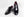 C Collection Patent Leather Loafer - Black