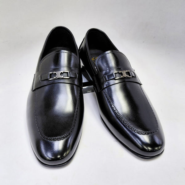 Maurice Leather Bit Loafer - Black