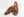 Maurice Patent Leather Bit Loafer - Caramel