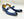Maurice Calfskin Spectator Loafer - Navy/White