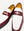 Maurice Calfskin Spectator Loafer - Red/White