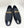 C&E Shoes Leather Fabric Loafer - Black