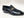 C&E Shoes Leather Fabric Loafer - Black