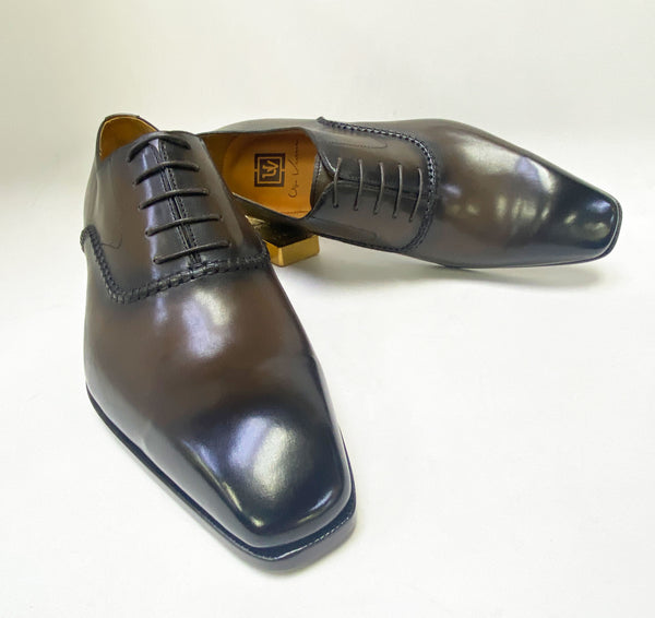 Ugo Vasare Leather Oxford - Brown