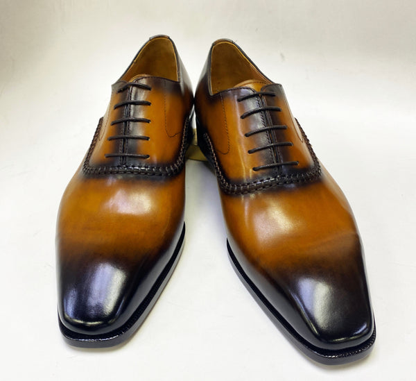 Ugo Vasare Leather Oxford - Caramel